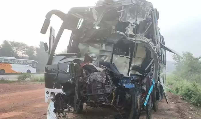 karnataka road accident today